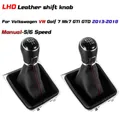 Pomello del cambio in pelle per Volkswagen VW Golf 7 MK7 2013-2018 Leva parapolvere manuale 5 6 velocità Parte di ricambio interna