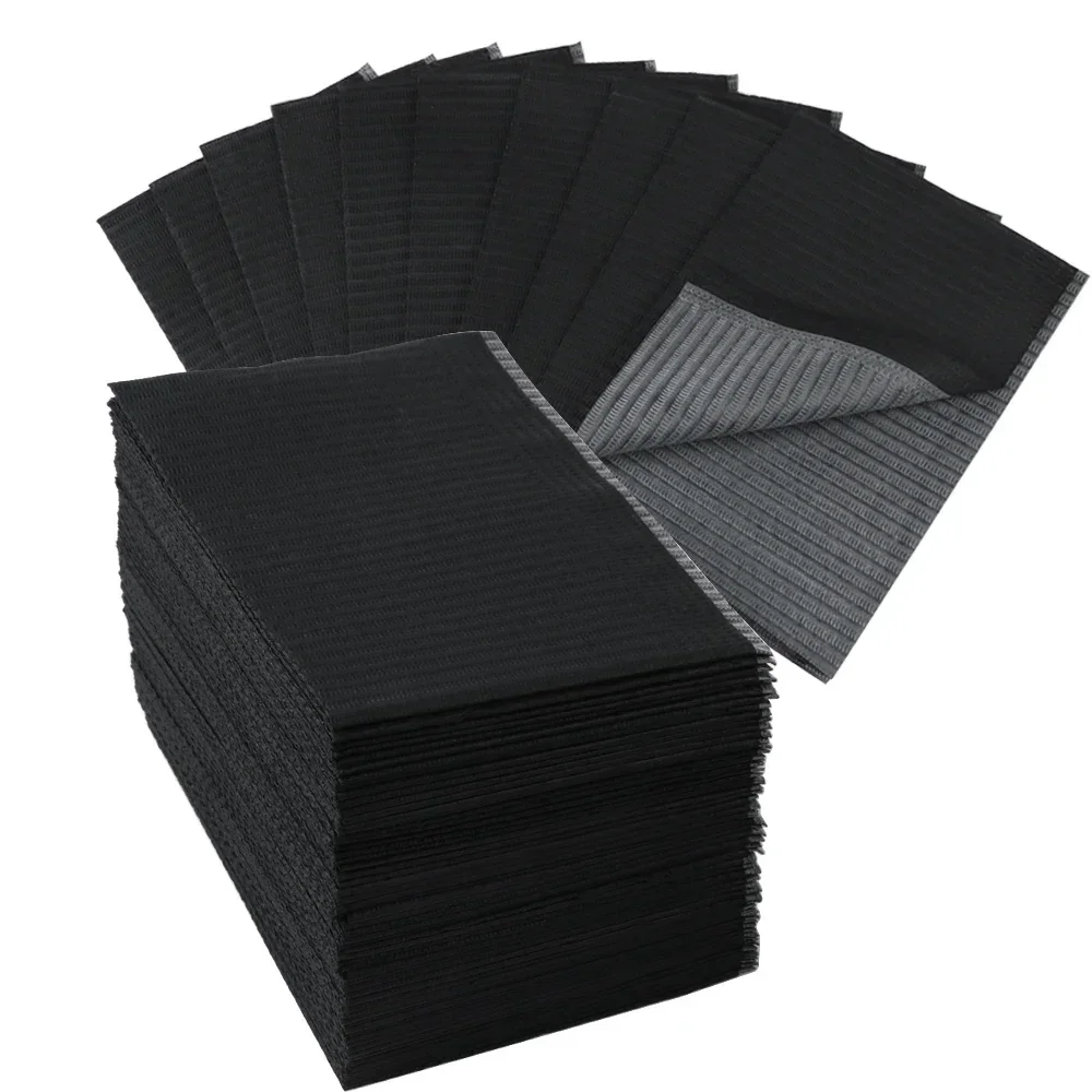 10/50/100PCS Einweg Tattoo Sauber Pad Matte Wasserdichte Papier Tischdecken Doppel Schicht Blätter Tattoo Zubehör Serviette abdeckung Image