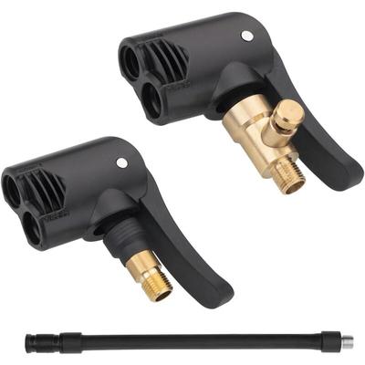 Autoreifen-Ventiladapter, Pumpenfüller mit Messingspitze, Ersatzpumpenkopf mit Gewinde und Image
