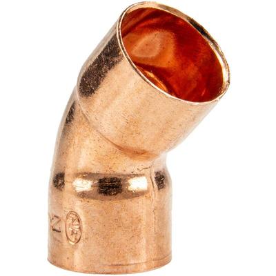 IBP - Kupfer-Lötfitting Bogen 45° i/i - Typ 5041, dvgw - 15 mm Image
