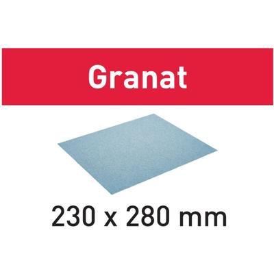 Schleifpapier 230x280 P240 GR/50 Granat 10 Stk - Festool Image
