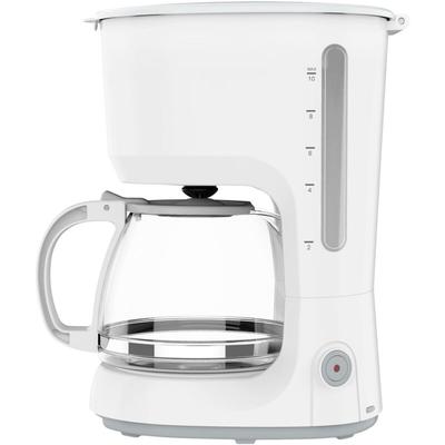 Silva Homeline KA 2300 Kaffeemaschine Weiß Fassungsvermögen Tassen=10 Glaskanne