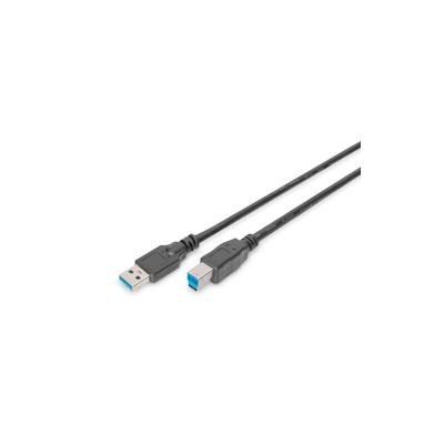 DIGITUS USB 3.0 Anschlusskabel, Typ A - B St/St, 1.8m