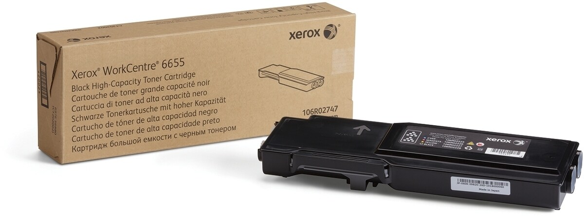 Xerox Toner schwarz 106R02747 (ca. 12.000 Seiten) Image