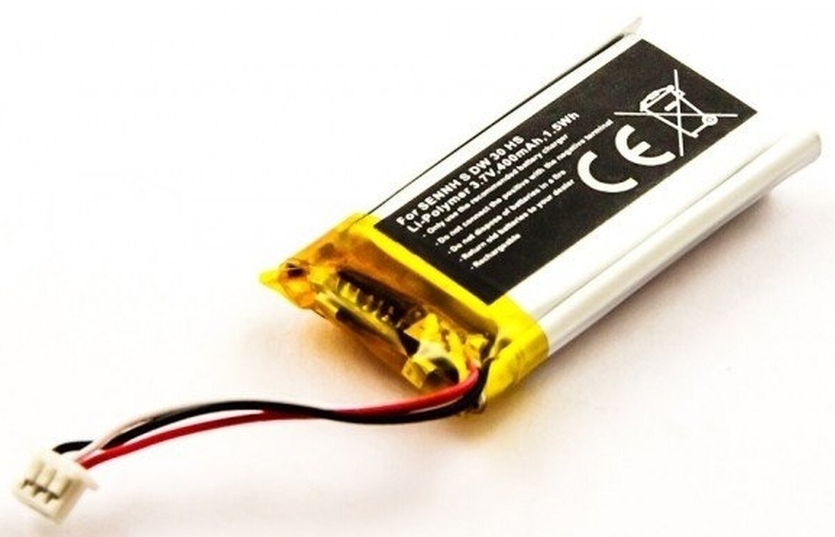 AGI Akku für Sennheiser SDW 5066 Li-Pol 3,7 Volt 400 mAh schwarz Image