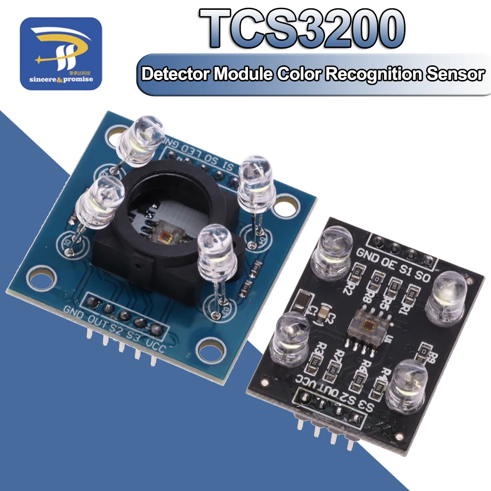 GY-31 TCS3200 TCS230 Detektor Modul Farbe Anerkennung Sensor Zubehör Für MCU Arduino DIY Modul DC 3-5V Eingang Image