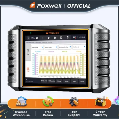 FOXWELL NT710 fit for Porsche OBD2 Diagnostic Scanner Full System Code Reader Oil EPB BMS SAS Reset