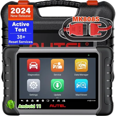 Car Diagnostic Tool Autel MaxiCOM MK808 MK808S OBD2 Scanner Bi-directional Control Diagnosis Automotive Tools TPMS Code Reader
