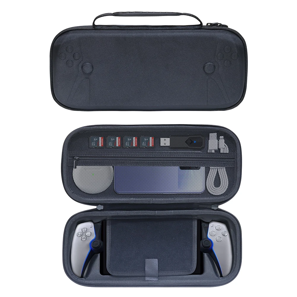 NEW For PlayStation Portal Hard Carrying Case Bag Portable Handheld Game Console Organizer Game Accessories for PS5 Portal