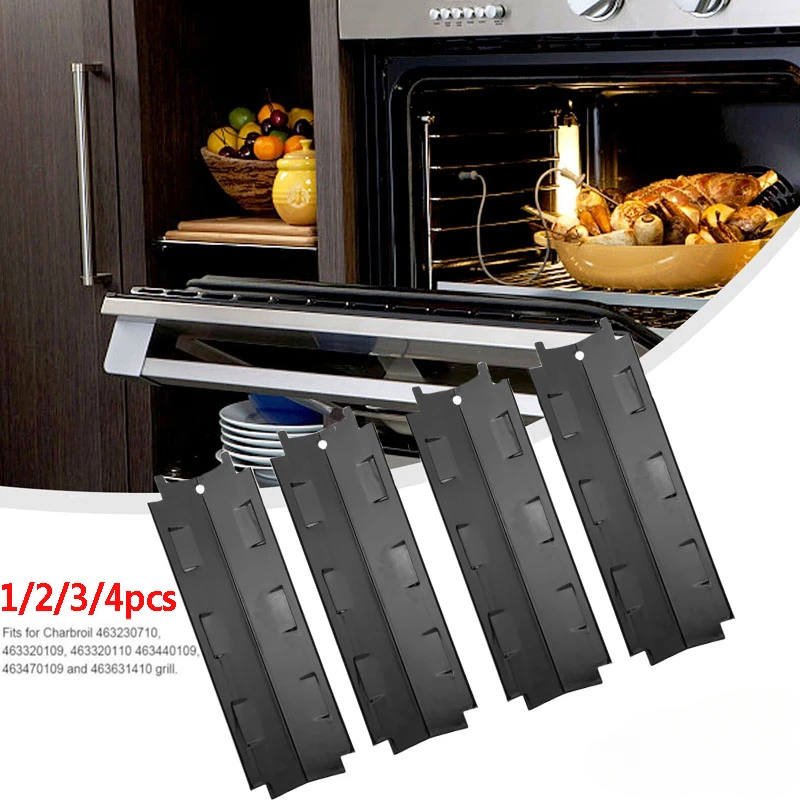 1/2/3/4 stücke Grill Wärme Platte Schild Wärme Zelt Ersatz Teile Für BBQ Gas Grill Wärme Platte schild Zelt Brenner Abdeckung Image