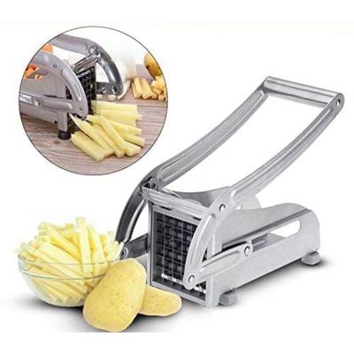 Pommes-Frites-Schneidemaschine – Edelstahl-Kartoffelschneider – professioneller Kartoffelschneider, Image