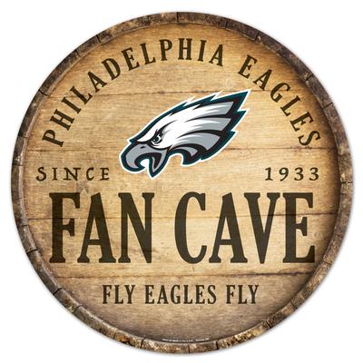 Philadelphia Eagles 14" rundes Holzschild Image