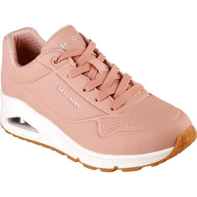 Skechers Uno Stand On Air Polyurethan Damen Sneaker In Rosa