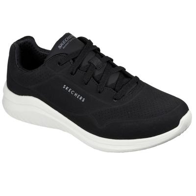 Skechers Ultra Flex 2.0 Vicinity Synthetik Herren Schwarz/Weiß Turnschuhe Image