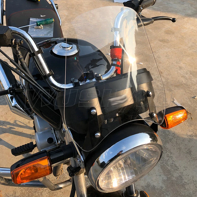 Parabrezza per 1993 - 2017 Honda CBF600 CBF 600 CBF500 CBF250 250 CB500 CB 500 staffa per parabrezza doppia supporto per faro