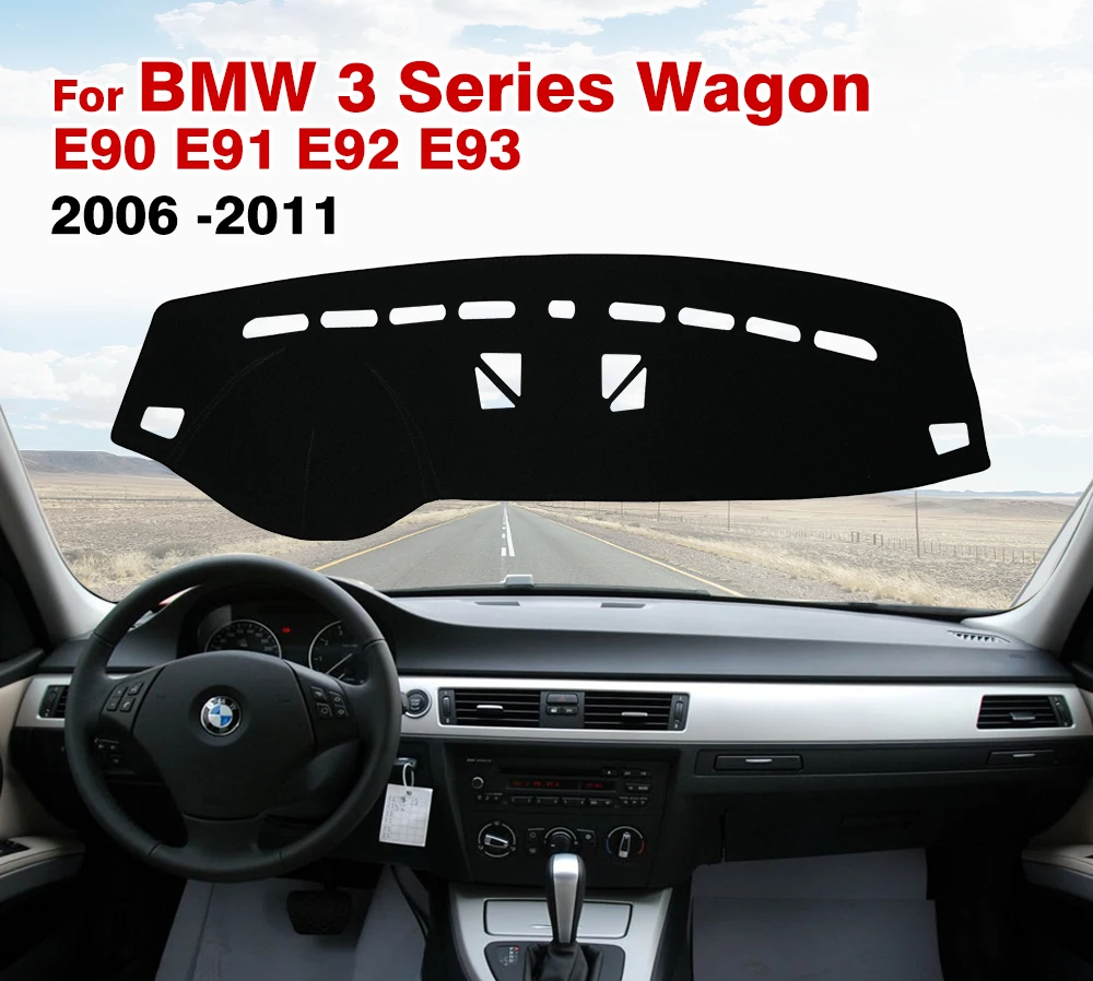 Per BMW Serie 3 E90 E91 E92 E93 Wagon 2006 2007 2008 2009 2010 2011 Dash Zerbino Anti-UV Tappeto Accessori Auto Cruscotto Copertura