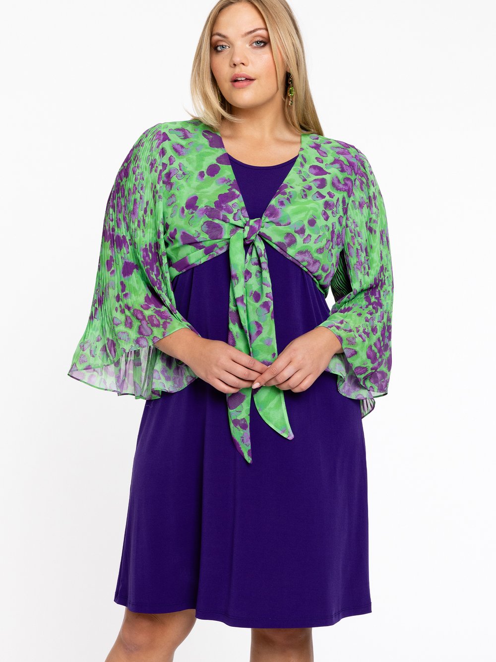 YOEK Bolero Damen grün, 38-40 Image