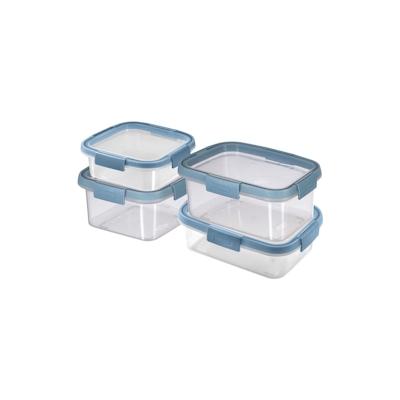Curver - SMART FRESH ECO 4er-Set 0,9L/1L/1,1L/1,2L, transparent / pastellblau transparent Image