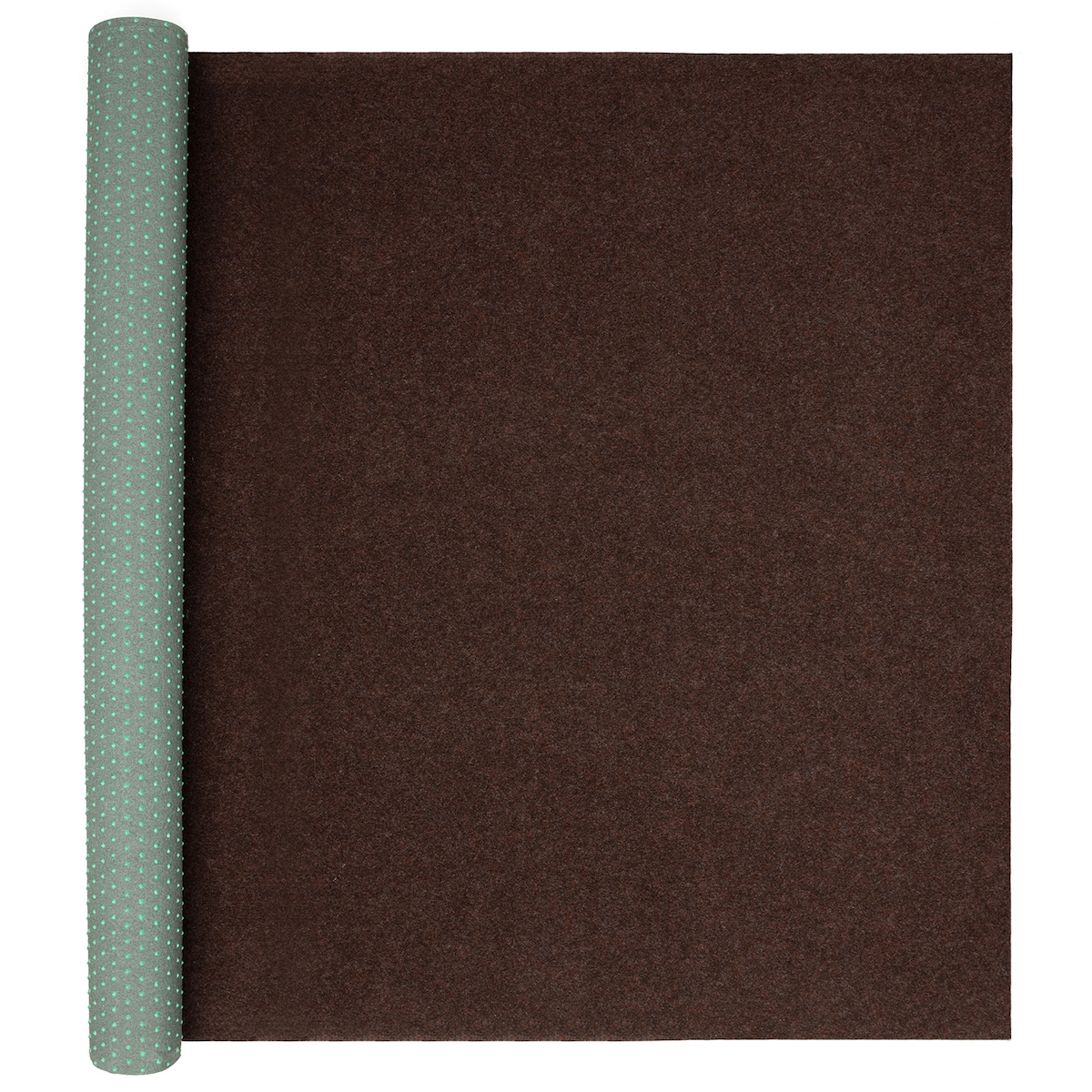 Midori Rasenteppich 200 x 250 cm Braun mit Noppen Kunstrasen Teppich Balkon Terrasse Outdoor Image