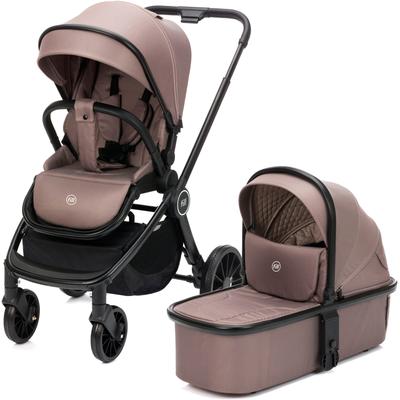 Kombi-Kinderwagen FILLIKID "Kinderwagenset Cougar", Baby, grau (taupe), Aluminium, Kinderwagen Image