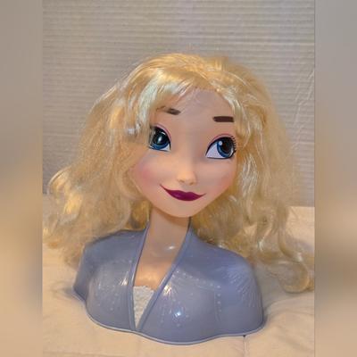 Disney Toys | Disney Frozen Elsa Styling Head Doll Toy 7.5" Play Pretend Girls Toy Fun Gift | Color: Blue | Size: Osbb