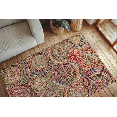 Teppich OBSESSION "My Cancun 331", bunt (mehrfarbig), B:80cm H:8mm L:150cm, Baumwolle, Teppiche Image