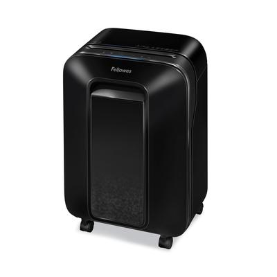 Fellowes 5015001 Powershred LX200 Micro-Cut Shredder, 12 Manual Sheet Capacity, Black