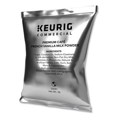 Keurig Premium Cafe Powders, Vanilla, 1 lb Bag, 12/Carton (GMT9794)