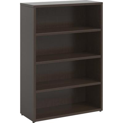 Lorell PBK3448ES Bookcase, 4-Shelf, Prominence, 34