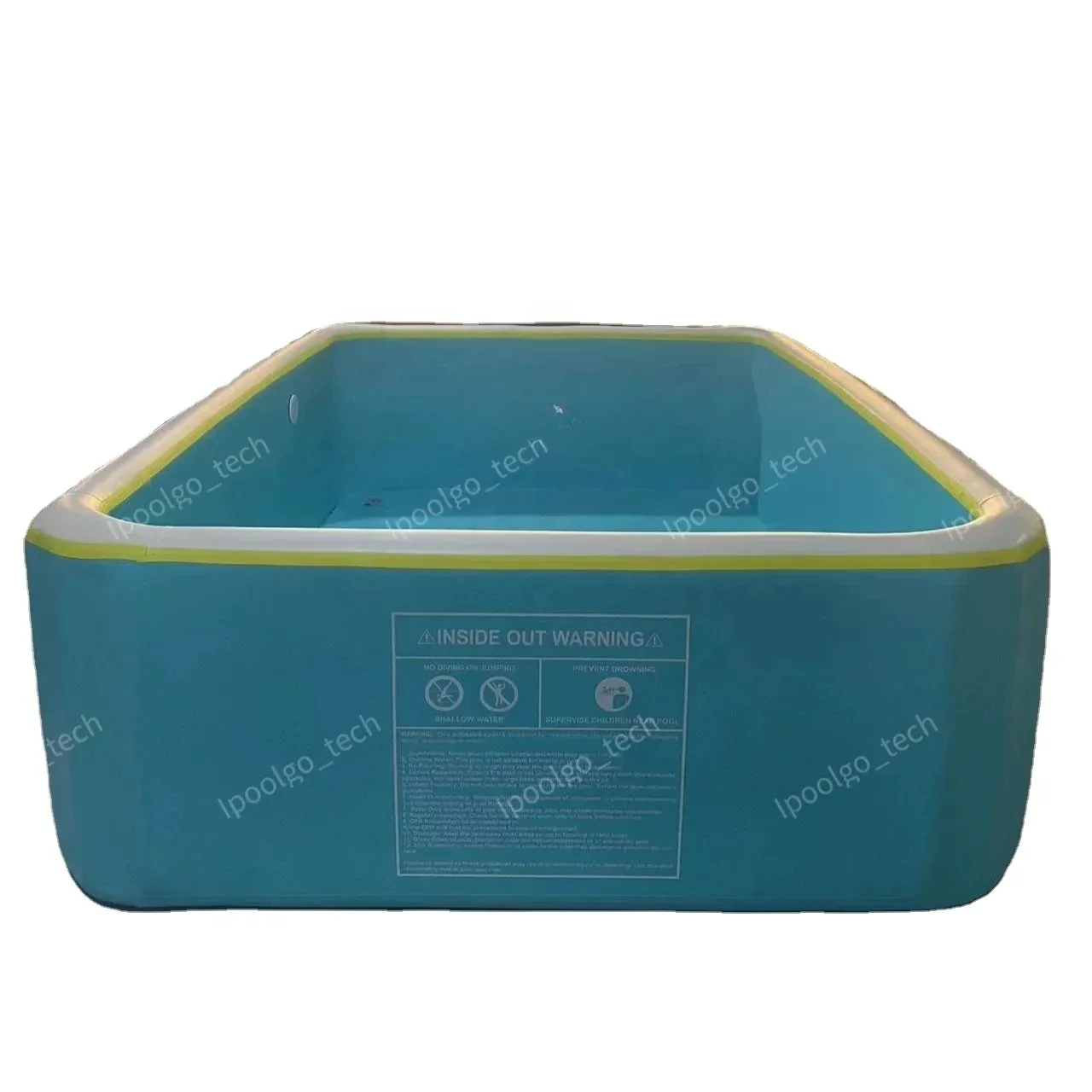 Ipoolgo aufblasbarer Pool Home Play verdickte und verschleiß feste Dicken pools schwimmen im Freien Image