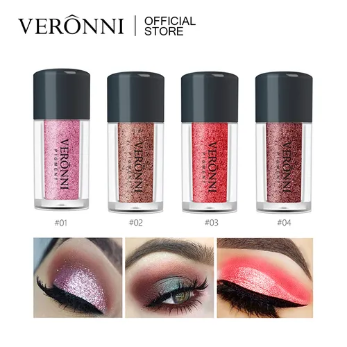 Monochromer glitzernder flüssiger Lidschattenstift, goldfarbene lila Pailletten, erhellt Seidenraupen-Make-up, Highlight, wasserfeste, glänzende Augenkosmetik