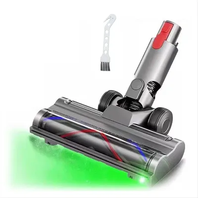 Bürstenkopf mit Direktantrieb für Dyson V7 V8 V10 V11 V15 Staubsaugeraufsatz mit LED-Stauberkennung Image