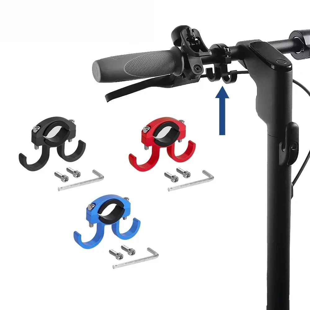 Universal E-Roller Haken Tragbare Doppel Metall Helm Rack für Xiaomi M365 Pro Mi3 Mi4 Für Ninebot Max G30 einfache Aufhänger Haken Image