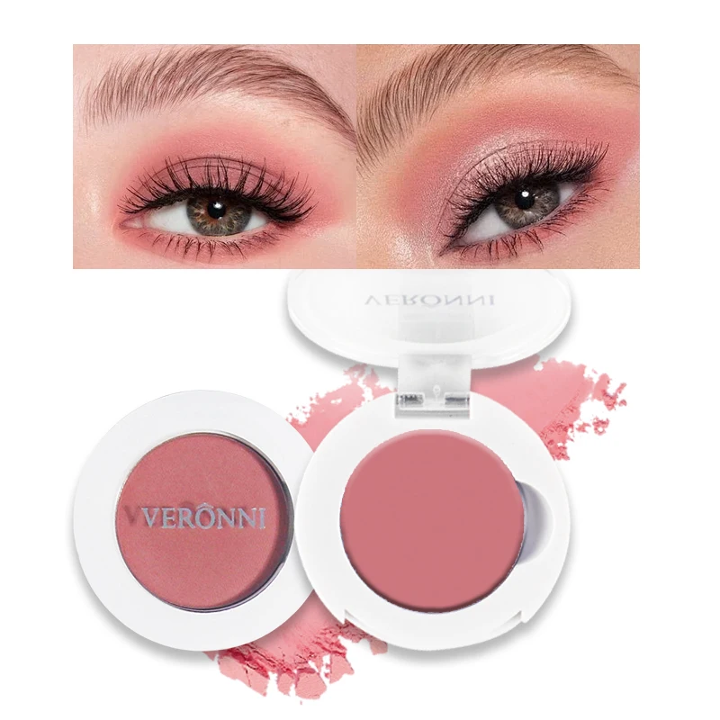 Monochrome Mode Schimmer Glitter Lidschatten Make-up Pigment Perl glanz aufhellen High Light Puder Lidschatten dauerhafte Kosmetik Image