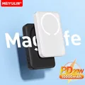 Caricatore magnetico portatile senza fili Power Bank da 10000 mAh USB C PD 20 W Batteria esterna a