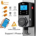 Feyree 22kW Type2 EV Caricatore Presa Versione Caricatore per auto elettrica intelligente per TS-NACS Type1 GB/T Spina EVSE Wallbox WIFI APP di controllo