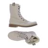 Rieker Damen Stiefelette, Gr. 40, cremeweiß, kein Etikett