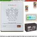 Securvera - Rinnovao Impianto Antifurto Filo Esistente Con Unisat 8 Zone Optional 40 Gestita Chiave