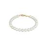 Elli Muschelkernperlen 925 Sterling Silber 18 Damen