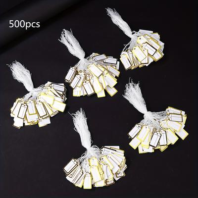 TEMU 500pcs Jewelry Display Price Tag/ Image