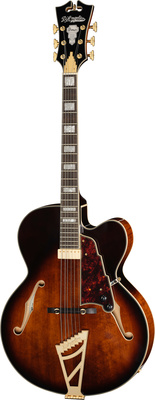 DAngelico Premier EXL1 Brown Burst