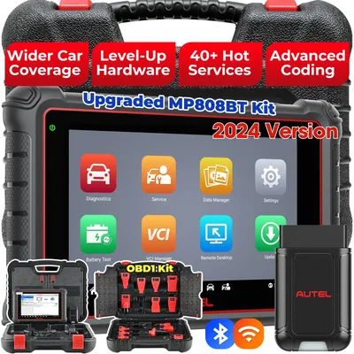 Autel MaxiPRO MP900-BT KIT Diagnistic Scanner MP900BT DoIP CANFD ECU Coding Bidirectional Automotive