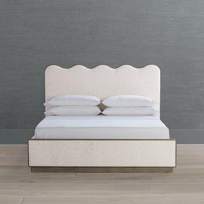 Thea Bed - Ivory Linen Parks Performance, King - Frontgate