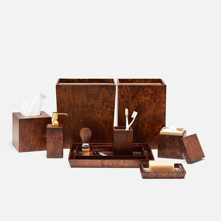 Bern Bath Accessories - Waste Basket - Frontgate