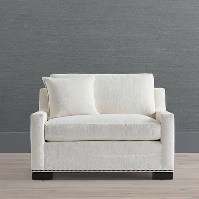 Jackson Twin Sleeper Chair - Driftwood Linen Parks Performance - Frontgate