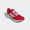 Laufschuh ADIDAS PERFORMANCE "RUNFALCON 5", Gr. 44, rot (better scarlet, cloud weiß, core schwarz), Textil, Synthetik, sportlich, Schuhe