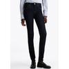 Skinny-fit-Jeans TOMMY HILFIGER "HERITAGE COMO SKINNY RW", Damen, Gr. 26, Länge 32, blau (nos rinse), Denim/Jeans, Obermaterial: 95% Baumwolle, 4% Elastomultiester, 1% Elasthan, unifarben, casual, skinny fit lang, Jeans, mit Tommy Hilfiger Logo-Badge