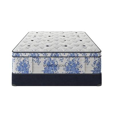 Designs Luxe Euro Pillowtop Mattress Set with Foundation - Queen, Plush, 5.5