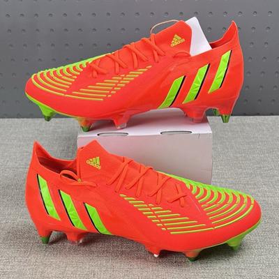 Adidas Shoes | Adidas Predator Edge.1 Sg Soccer Cleats Solar Red Orange New Gw1010 Mens 7.5 | Color: Orange/Red | Size: 7.5