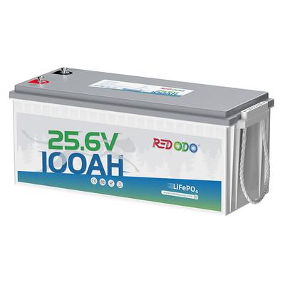 24V100Ah Lithium Batterie LiFePO4 Akku 2560W, perfekter Ersatz für agm Batterie, für Solarsystem, Image